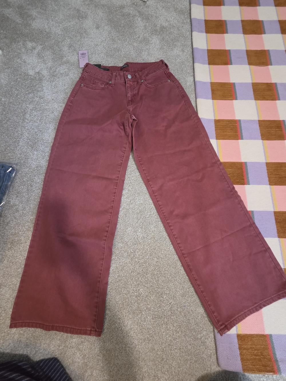 wild fable Low Rise Baggy Jean Size 2/R 100% Cotton